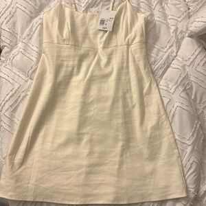 White forever 21 short dress. Never worn